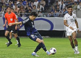 Football: Indonesia vs. Japan