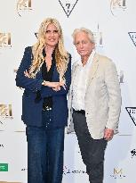 Taormina - Michael Douglas Photocall