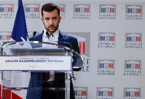 Jean Philippe Tanguy Press Conference - Paris