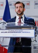 Jean Philippe Tanguy Press Conference - Paris