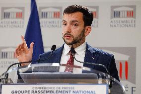 Jean Philippe Tanguy Press Conference - Paris