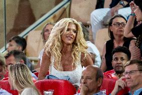 Victoria Silvstedt at French Basketball Championship - Monaco