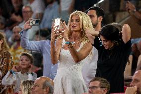 Victoria Silvstedt at French Basketball Championship - Monaco