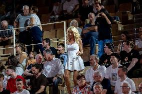 Victoria Silvstedt at French Basketball Championship - Monaco