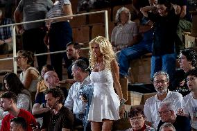 Victoria Silvstedt at French Basketball Championship - Monaco