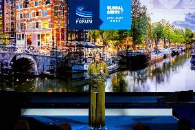 Queen Maxima at the Global Summit Consumer Goods Forum - Amsterdam