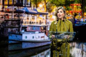 Queen Maxima at the Global Summit Consumer Goods Forum - Amsterdam