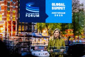 Queen Maxima at the Global Summit Consumer Goods Forum - Amsterdam