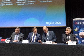 Signing of the strategic contract for the nuclear industry - Massy Aj