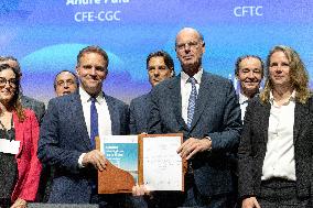 Signing of the strategic contract for the nuclear industry - Massy Aj