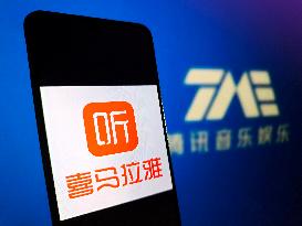 Illustration Himalaya Tencent Music