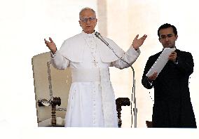 Pope Leo XIV Leads The General Audience - Vatican