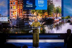 Queen Maxima at the Global Summit Consumer Goods Forum - Amsterdam