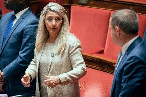 Session of questions to the government at the French National Assembly - Paris AJ
