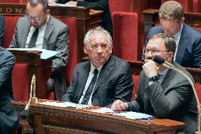 Session of questions to the government at the French National Assembly - Paris AJ