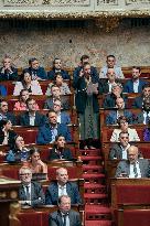 Session of questions to the government at the French National Assembly - Paris AJ