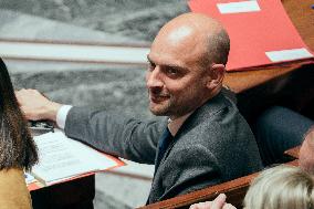 Session of questions to the government at the French National Assembly - Paris AJ