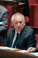 Session of questions to the government at the French National Assembly - Paris AJ