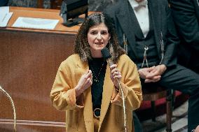 Session of questions to the government at the French National Assembly - Paris AJ