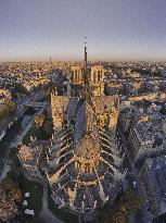Exclusive - Illustration - The Cathedral of Notre Dame - Paris