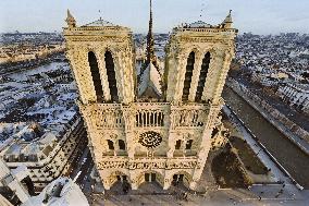 Exclusive - Illustration - The Cathedral of Notre Dame - Paris