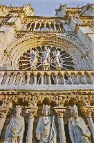 Exclusive - Illustration - The Cathedral of Notre Dame - Paris