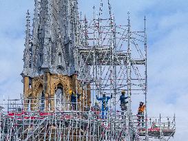 Exclusive - Illustration - The Cathedral of Notre Dame - Paris