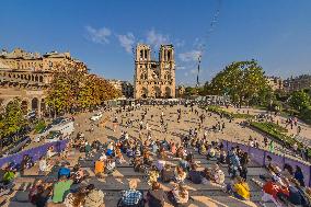 Exclusive - Illustration - The Cathedral of Notre Dame - Paris