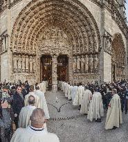 Exclusive - Illustration - The Cathedral of Notre Dame - Paris