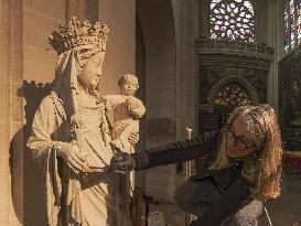 Exclusive - Illustration - The Cathedral of Notre Dame - Paris