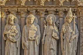 Exclusive - Illustration - The Cathedral of Notre Dame - Paris