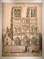 Exclusive - Illustration - The Cathedral of Notre Dame - Paris