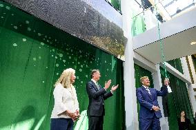King Willem-Alexander Opens Dr. H.P. Heineken Centre - Netherlands
