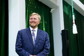 King Willem-Alexander Opens Dr. H.P. Heineken Centre - Netherlands