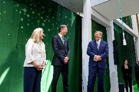 King Willem-Alexander Opens Dr. H.P. Heineken Centre - Netherlands