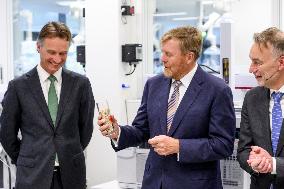 King Willem-Alexander Opens Dr. H.P. Heineken Centre - Netherlands