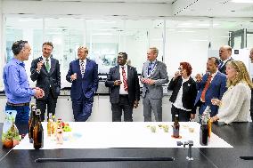 King Willem-Alexander Opens Dr. H.P. Heineken Centre - Netherlands