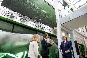 King Willem-Alexander Opens Dr. H.P. Heineken Centre - Netherlands