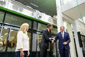 King Willem-Alexander Opens Dr. H.P. Heineken Centre - Netherlands