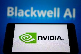 Illustration NVIDIA Blackwell AI