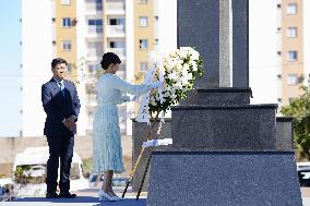 Japan's Princess Kako in Brazil