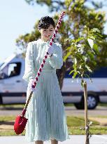Japan's Princess Kako in Brazil