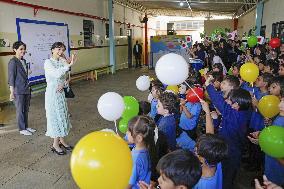 Japan's Princess Kako in Brazil