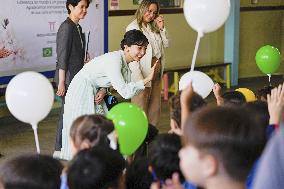 Japan's Princess Kako in Brazil