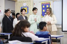 Japan's Princess Kako in Brazil