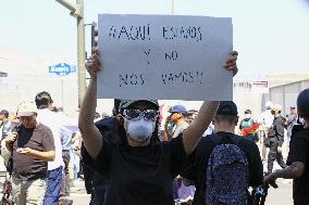 Immigration raid protests