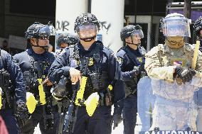 Immigration raid protests