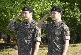 BTS members Jimin, Jung Kook discharged from S. Korea military