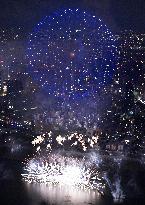 Fireworks festival in Osaka
