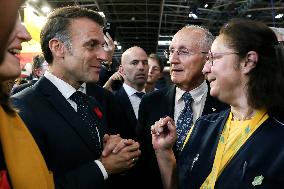 President Macron Visits The Viva Technology - Paris